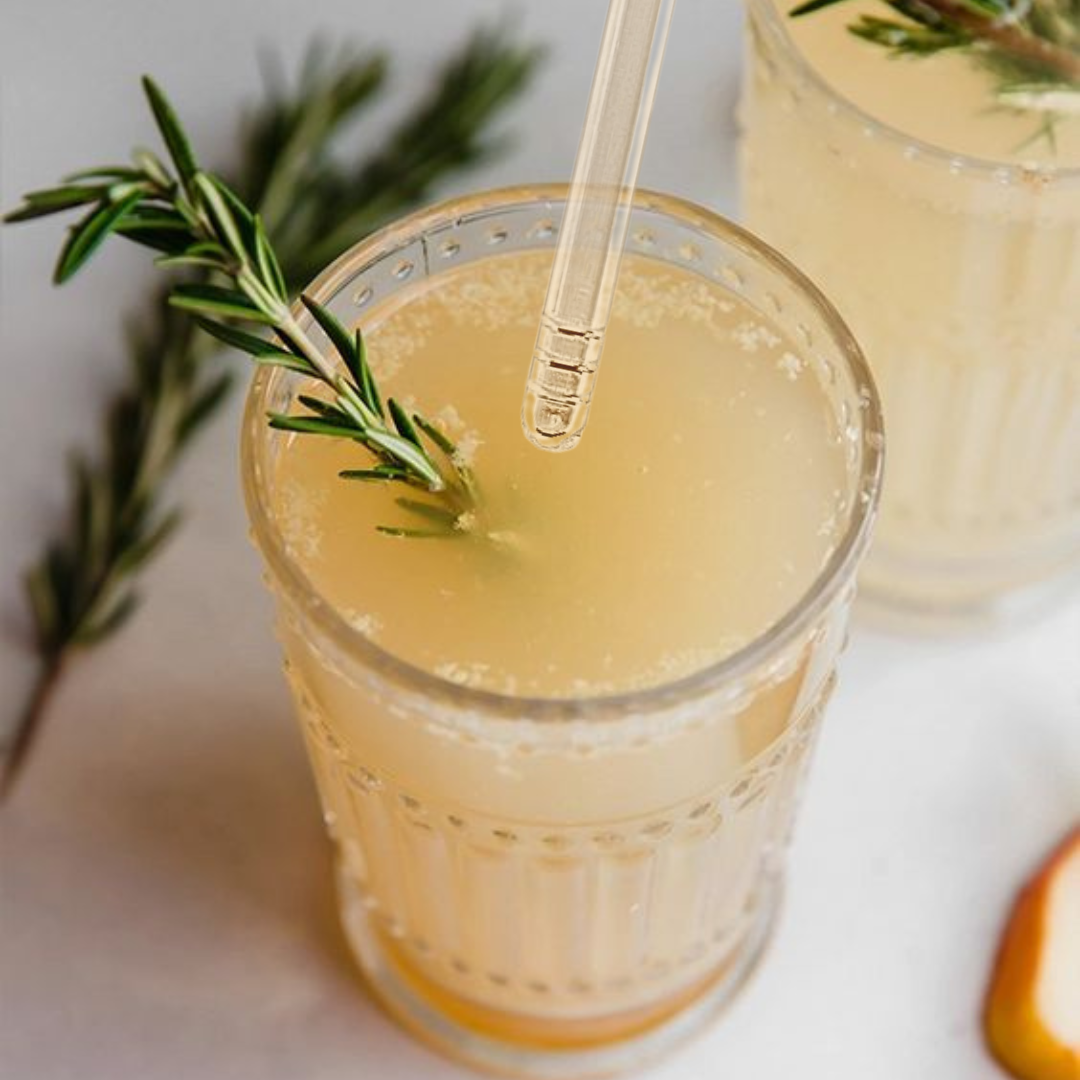 Sip E-Z Slotted Glass Straw Set