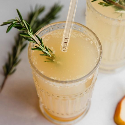 Sip E-Z Slotted Glass Straw Set